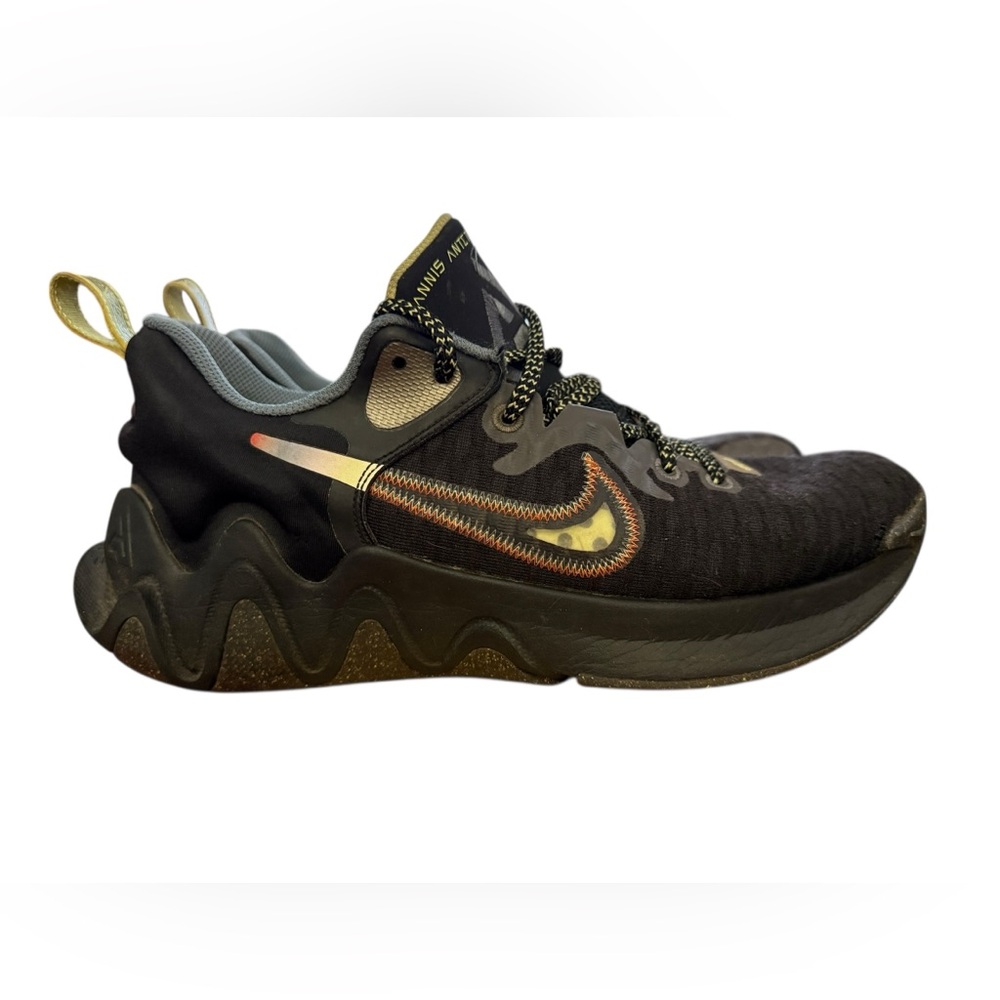 Nike Giannis Immortality "Force Field" Basketball Sneaker, Black, size 8.5